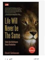 Image of life will never be the same