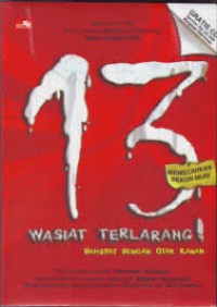 Image of 13 Wasiat Terlarang (Dahsyat dengan Otak Kanan)
