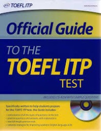 Image of Official Guide To The TOEFL ITP Test